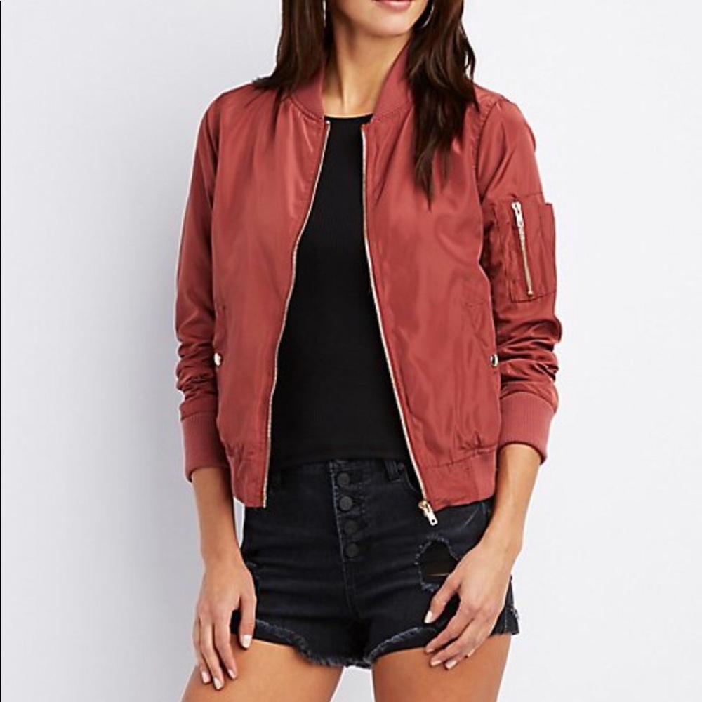 Charlotte Russe Bomber Jacket